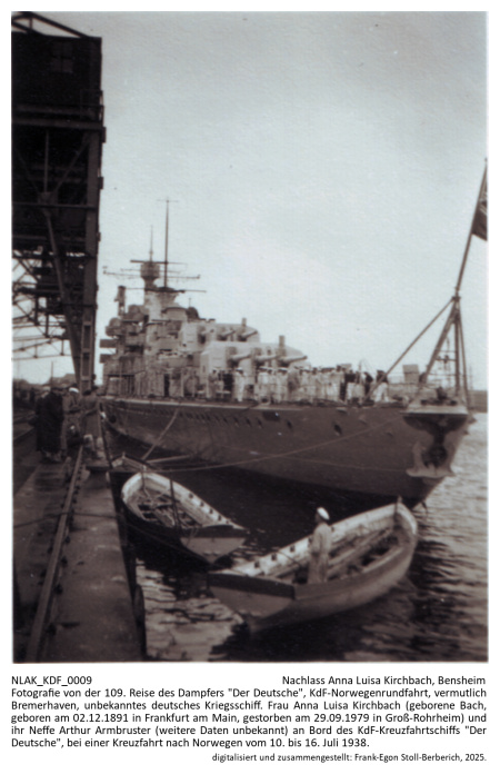 Kennung: NLAK_KDF_0009.jpg; Fotografie von der 109. Reise des Dampfers 