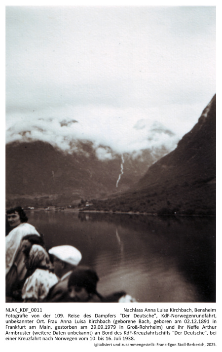 Kennung: NLAK_KDF_0011.jpg; Fotografie von der 109. Reise des Dampfers 